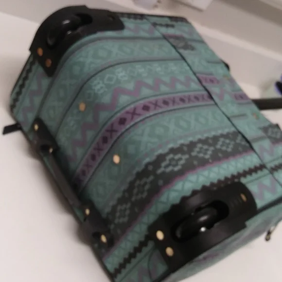 Steve Madden Designer 15 Inch Carry on Suitcase- Small Weekender Overnig… - Picture 6 of 11